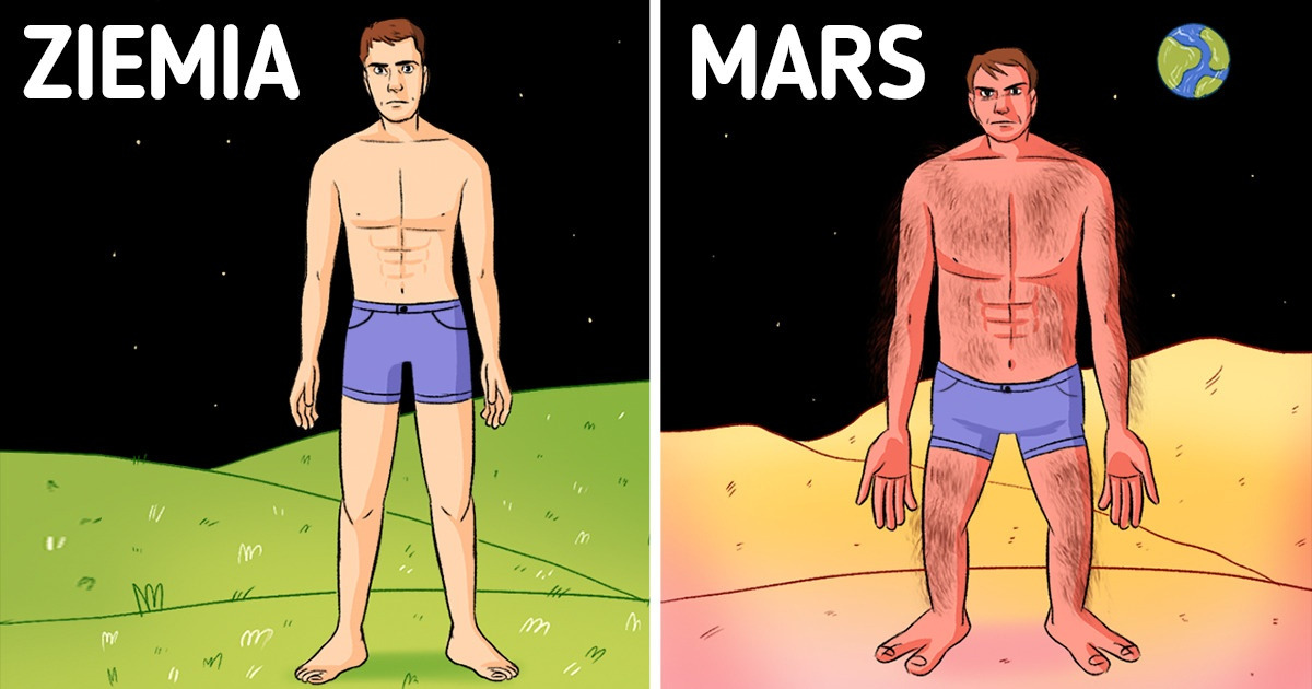 Jak wyglądałby człowiek na 7 różnych planetach Jak wyglądałby człowiek na 7 różnych planetach