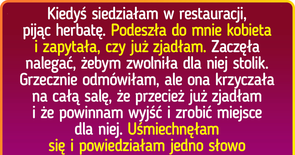 17 osób, które wykazały się refleksem i odpowiednio zareagowały na bezczelne zachowanie innych