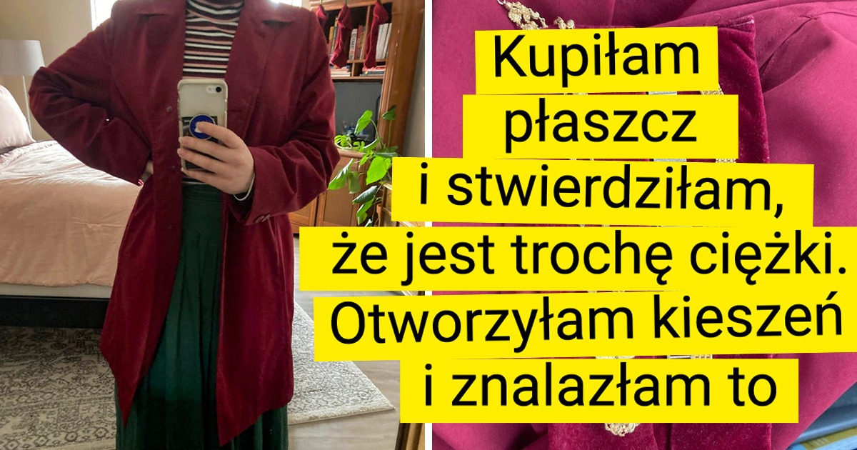 17 szczęśliwców, którzy znaleźli w lumpeksie prawdziwy skarb