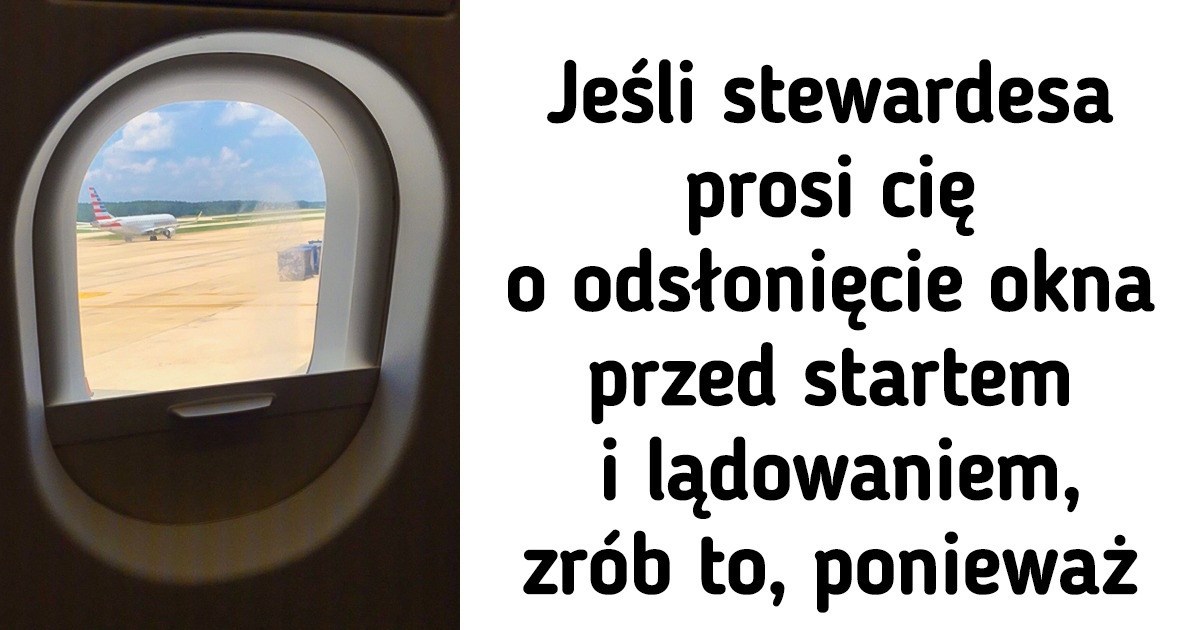 Stewardessy mówią o 20 rzeczach, których nie powinniśmy robić w samolocie