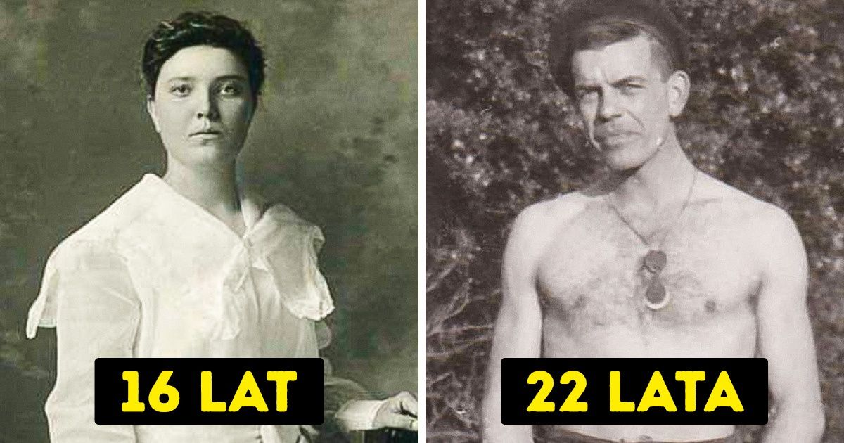 20 zdjęć, które udowadniają, że w przeszłości ludzie starzeli się znacznie szybciej