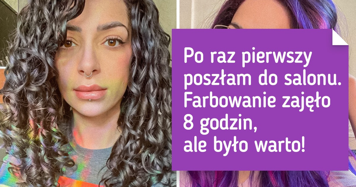 16 zachwycających kobiet z kolorowymi włosami, które lśnią jaśniej niż słońce