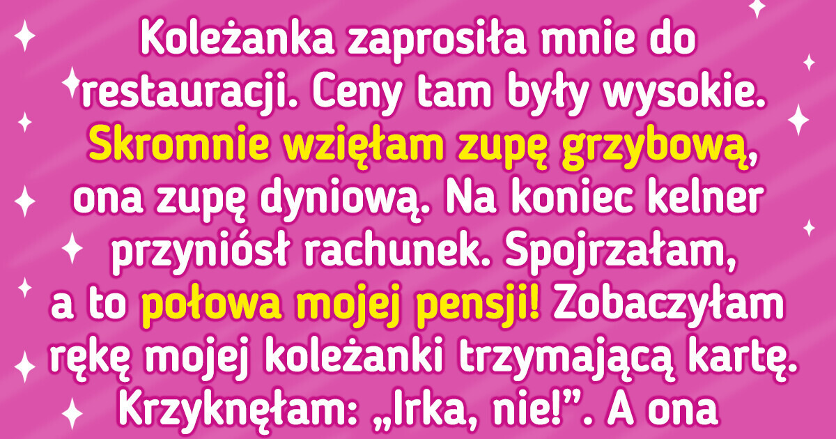 12 osób, które opuściły restaurację z pełnym żołądkiem i historią do opowiedzenia