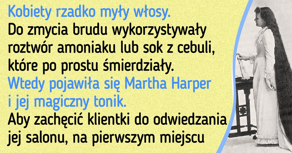 Opowieść o byłej służącej, która otworzyła pierwszy na świecie salon fryzjerski, a potem 500 kolejnych Opowieść o byłej służącej, która otworzyła pierwszy na świecie salon fryzjerski, a potem 500 kolejnych