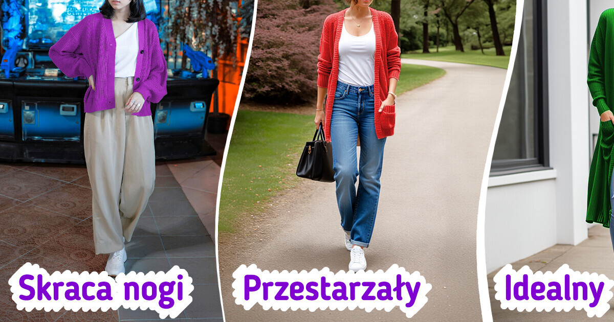 8 niestandardowych sposobów na noszenie kardiganu, aby wyglądać modnie i stylowo