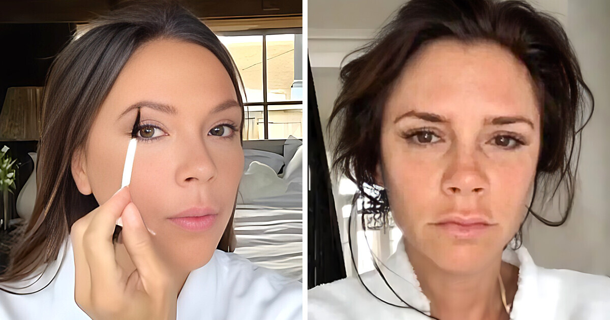 „Bylibyście przerażeni” — Victoria Beckham przyznaje, że jej mąż nigdy nie widział jej bez pomalowanych brwi