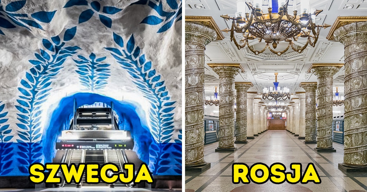 Najpiękniejsze stacje metra na świecie