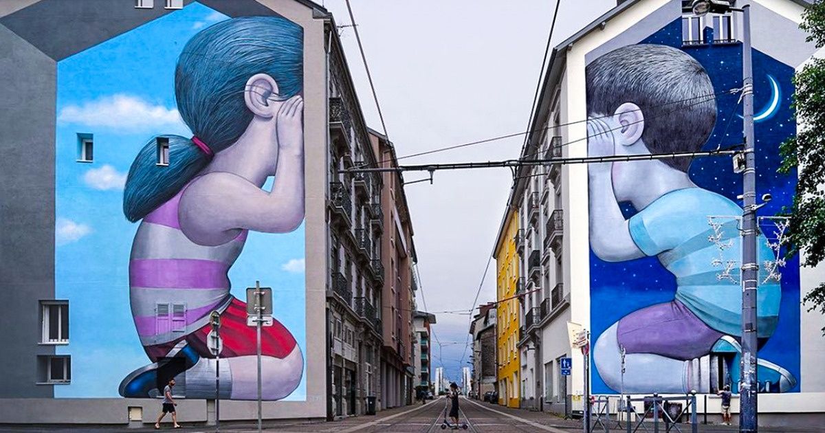Murale, które rozbudzą w tobie wewnętrzne dziecko