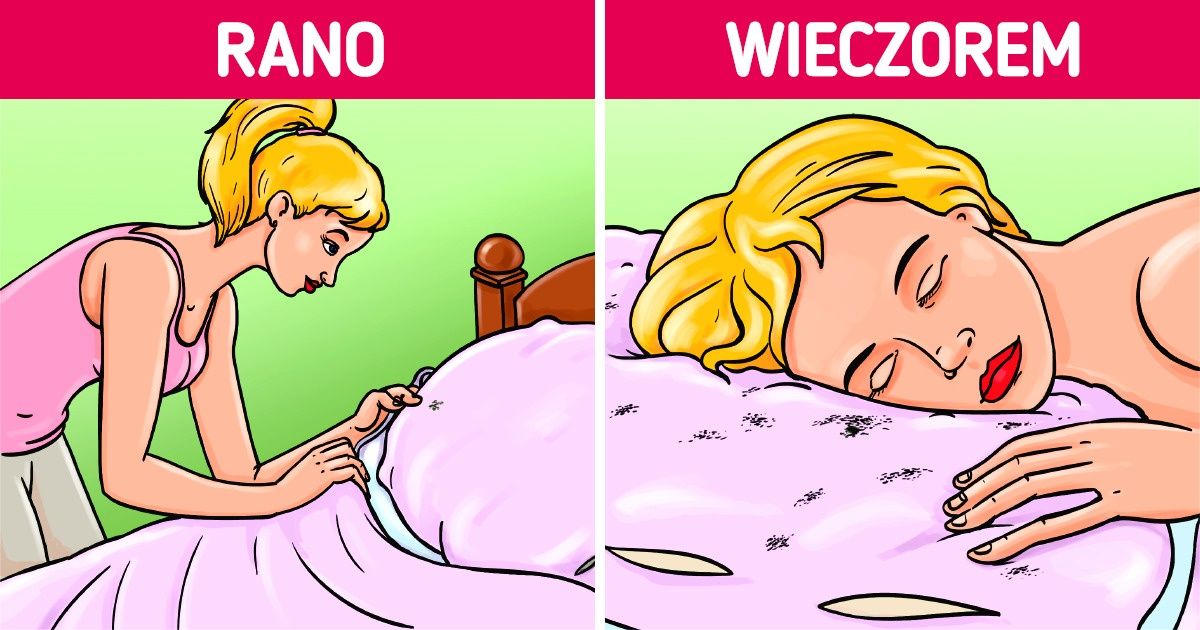 Dlaczego nie powinno się ścielić łóżka zaraz po przebudzeniu