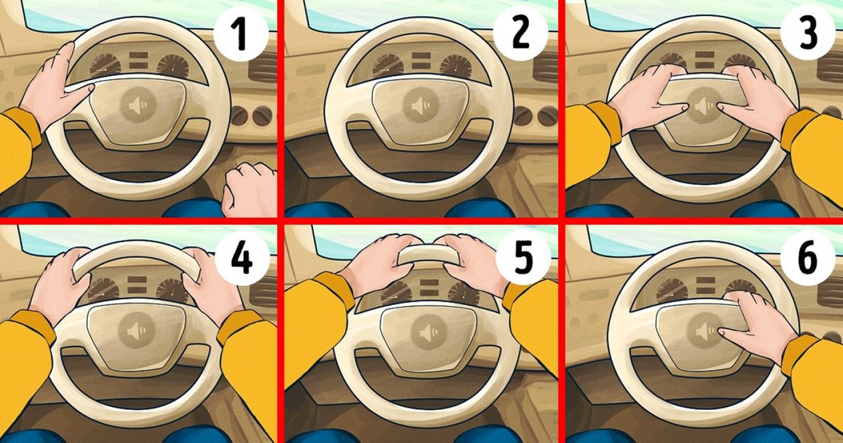 Sposób trzymania kierownicy zdradza wiele na twój temat Sposób trzymania kierownicy zdradza wiele na twój temat