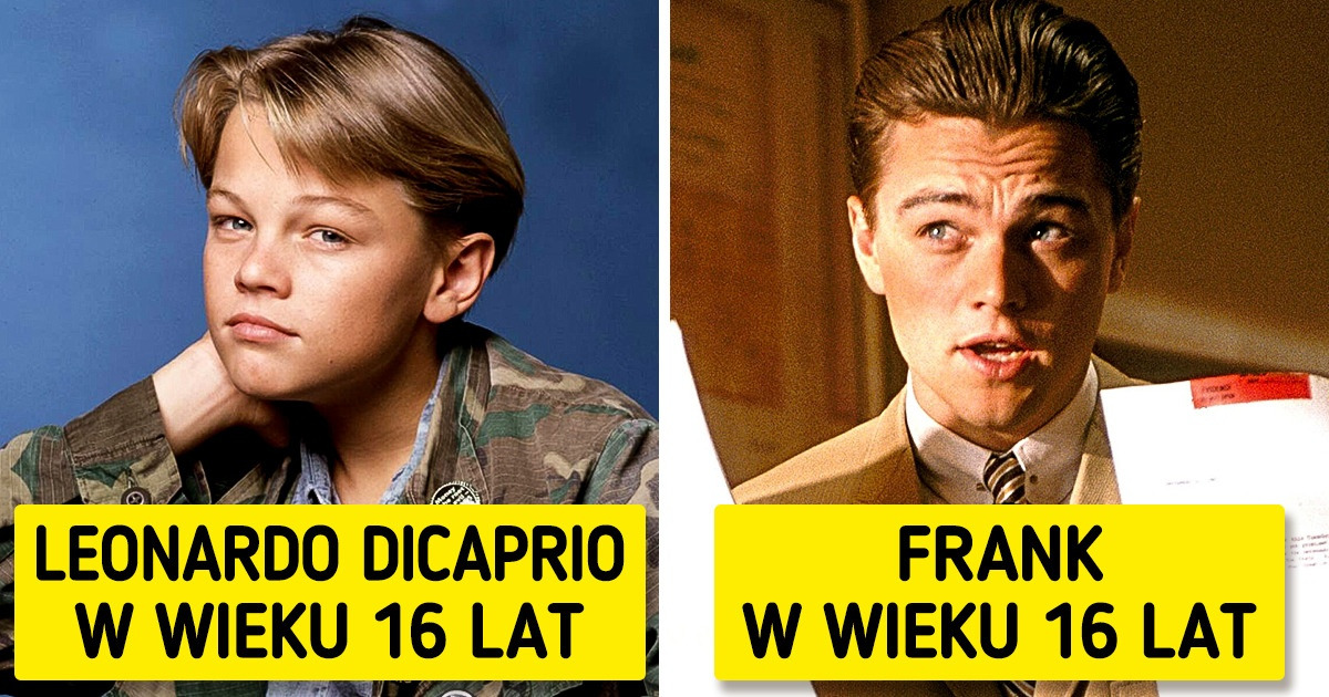 Jak wyglądało 13 aktorów, gdy byli w tym samym wieku co odgrywane przez nich postacie