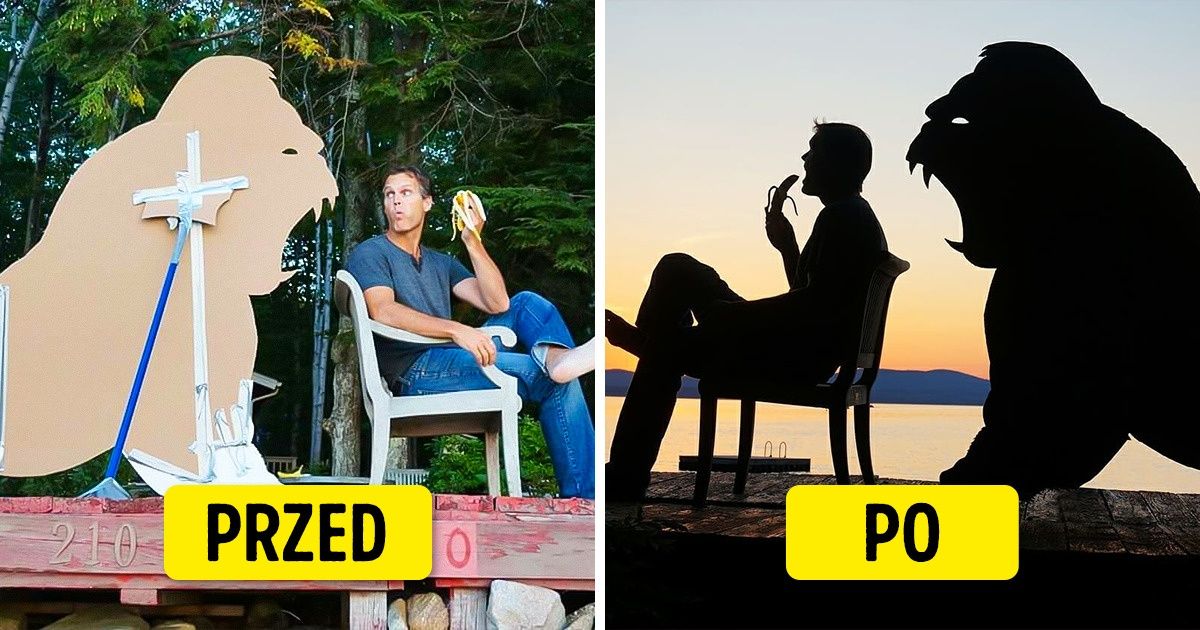 Fotograf dodaje do zachodów słońca szczyptę magii, budząc do życia tajemnicze stworzenia (25 zdjęć)