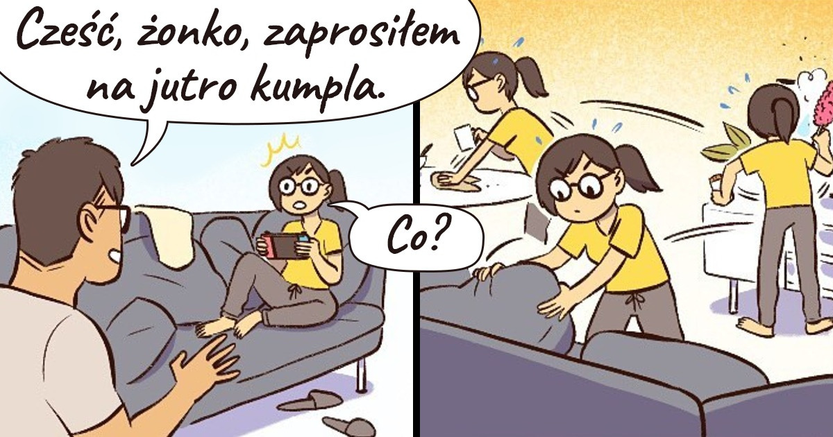 Artystka pokazuje wartościowe i głupiutkie chwile z życia z partnerem