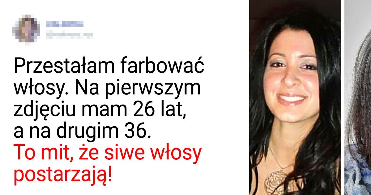 19 kobiet, które zignorowały kanony urody i zaakceptowały swoje siwe włosy