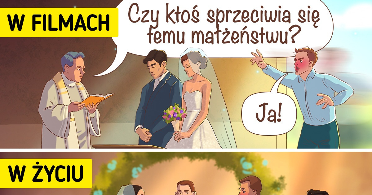 12 komiksów, które pokazują, jak bardzo różnią się filmowe związki od tych w prawdziwym życiu