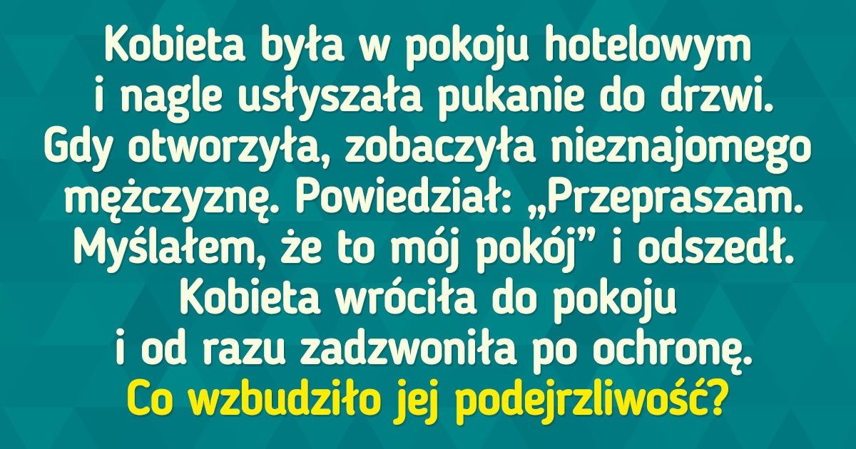 10 zagadek logicznych, które przetestują twoją inteligencję