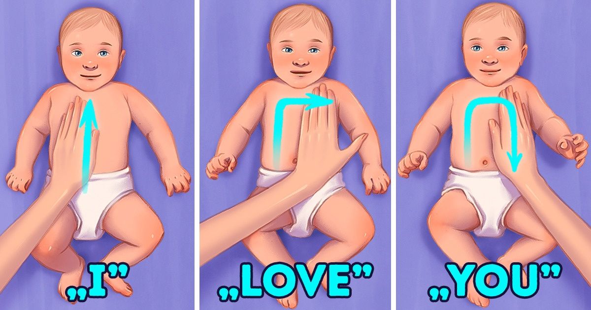 11 technik masażu pobudzających rozwój dziecka