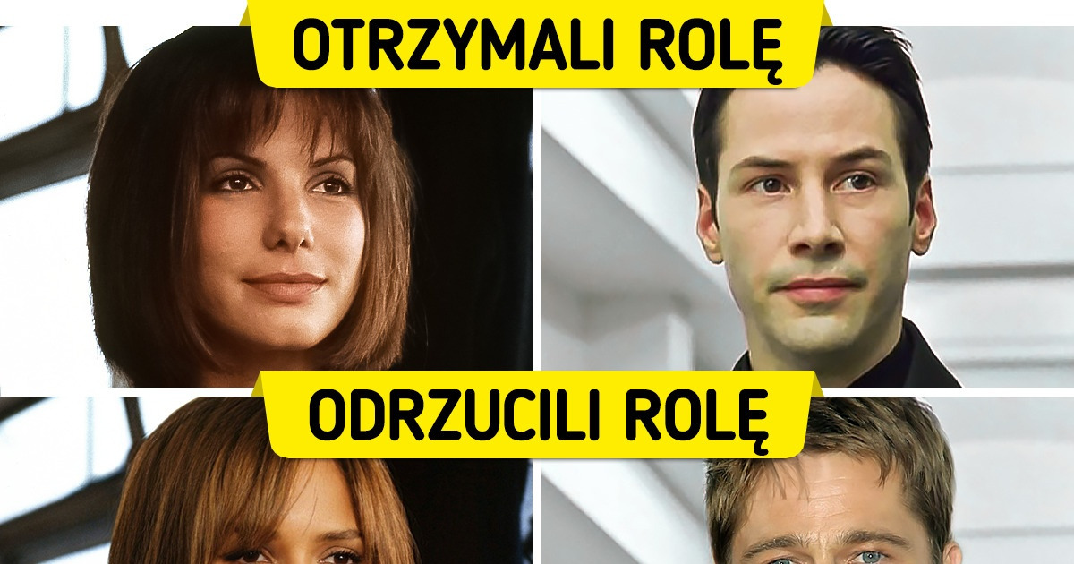 10 gwiazd, które odrzuciły legendarne role filmowe