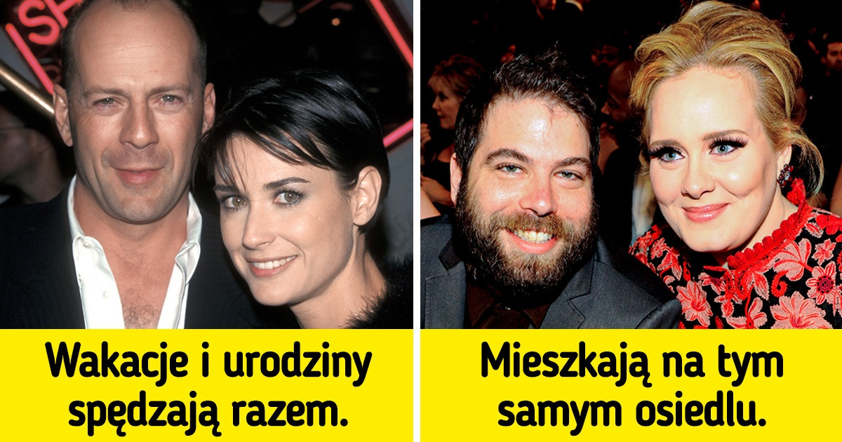 14 byłych gwiazdorskich par, które pokazują, że co-parenting to kaszka z mlekiem