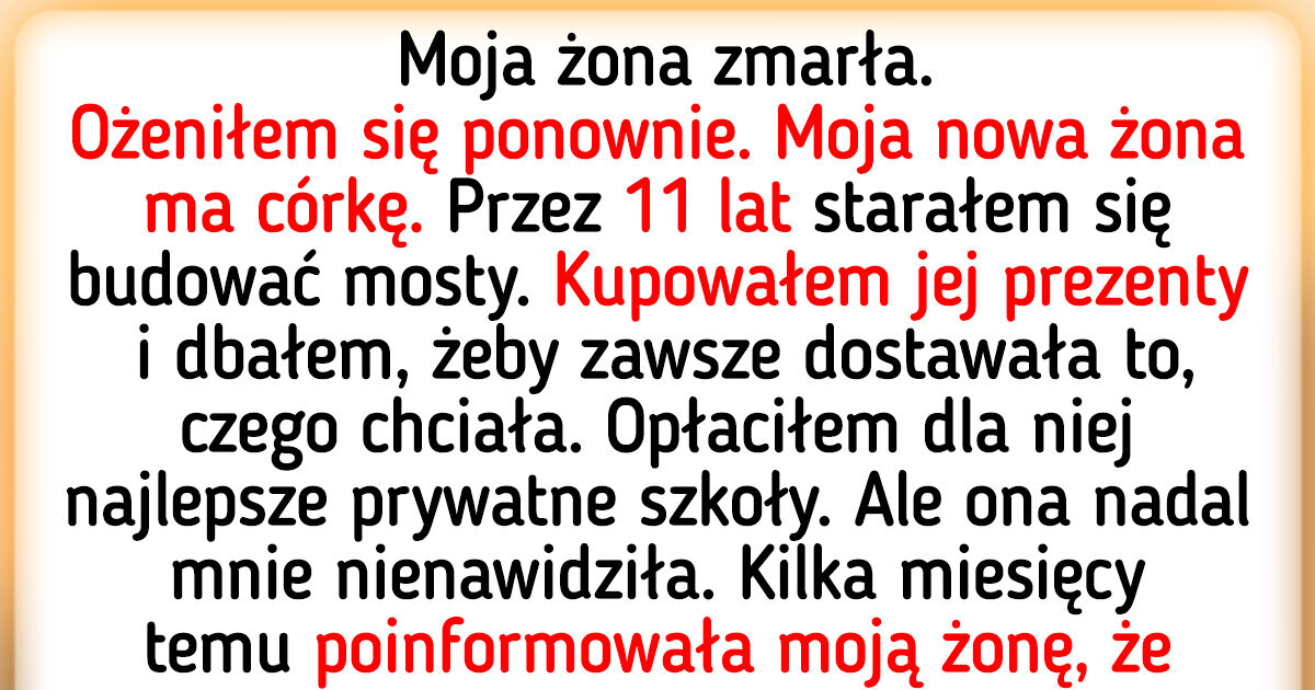 Pasierbica mnie nienawidzi, ale wkrótce pozna prawdę – czas na brutalną rzeczywistość