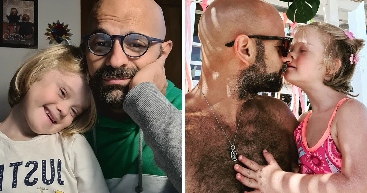 Samotny homoseksualista zaadoptował dziewczynkę z zespołem Downa, a ona rozkwitła przy nim jak rzadki kwiat