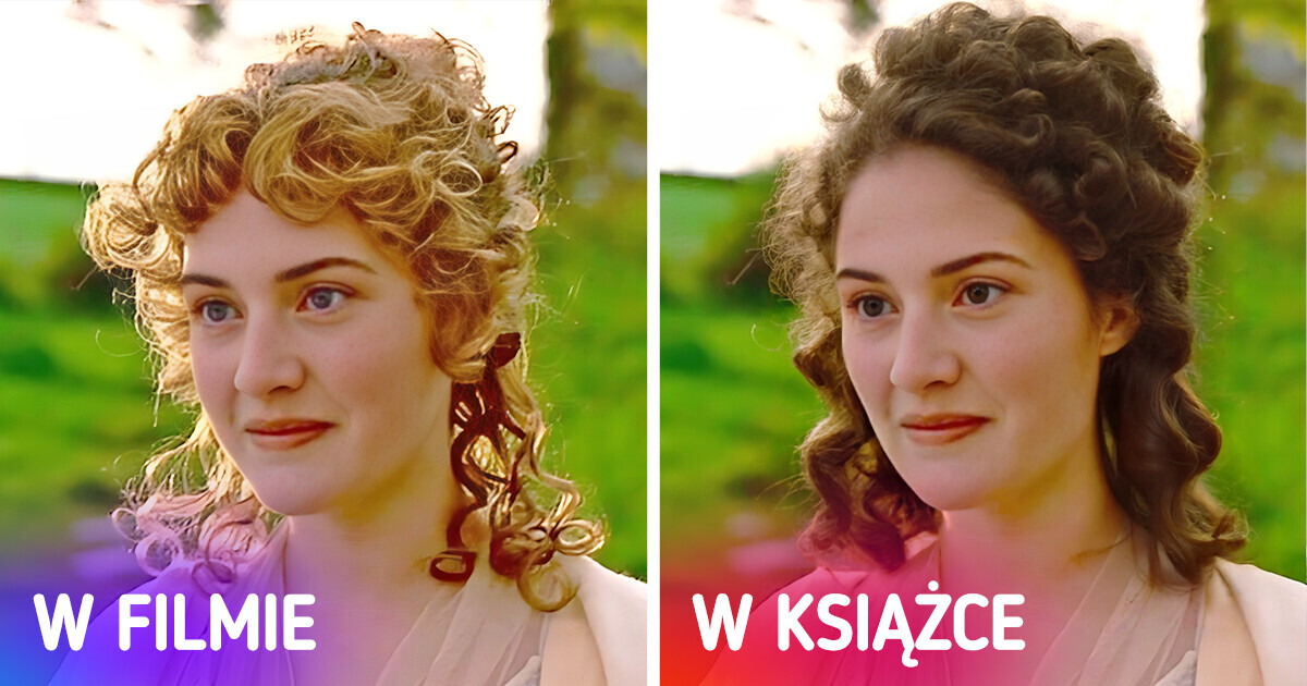 10 postaci, których wygląd w filmowych adaptacjach znacząco różni się od książkowego pierwowzoru 10 postaci, których wygląd w filmowych adaptacjach znacząco różni się od książkowego pierwowzoru