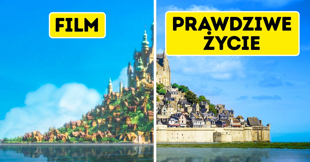 11 magicznych miejsc, które znasz z filmów animowanych 11 magicznych miejsc, które znasz z filmów animowanych