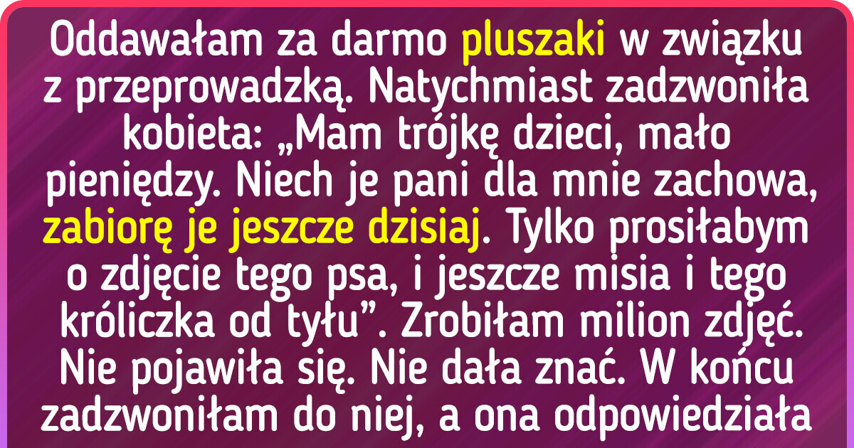 16 opowieści o najdziwniejszych reakcjach na internetowe oferty sprzedaży lub oddania różnych rzeczy