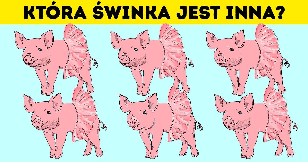 Przetestuj swój wzrok, szybko rozwiązując 11 wizualnych zagadek