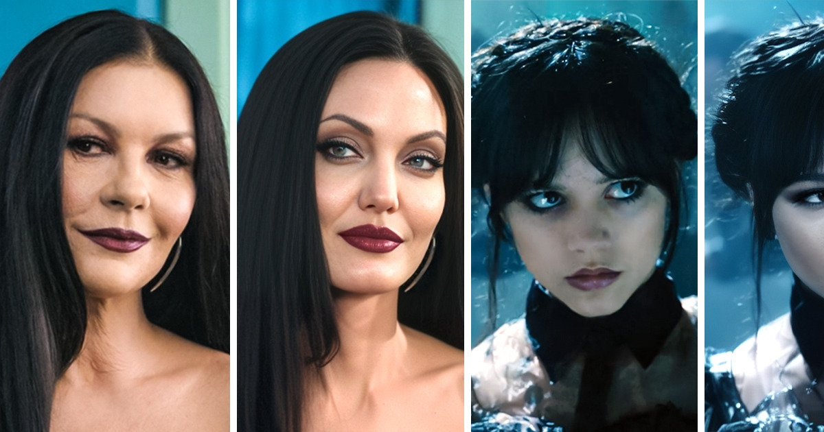 Jak zmieniłby się serial „Wednesday”, gdyby zagrały w nim tylko gwiazdy Hollywood