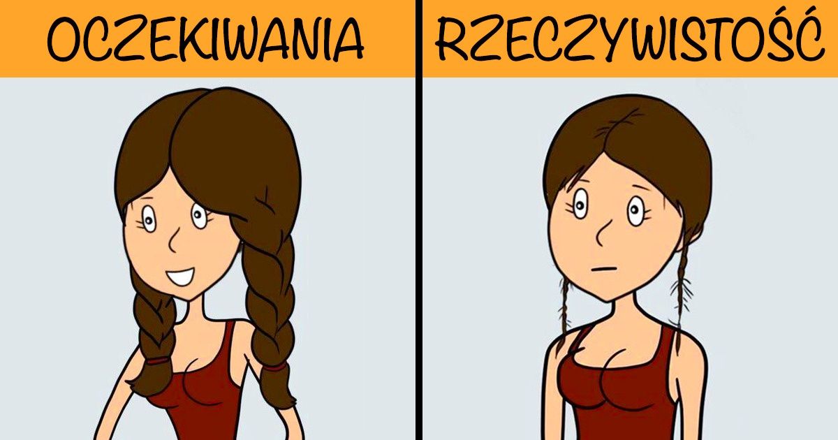 Ilustratorka przedstawia codzienne sytuacje, z którymi każdy może się utożsamić