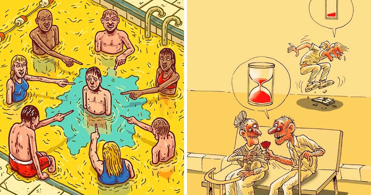 15 przerażających ilustracji, które pokazują, że ze światem dzieje się coś złego