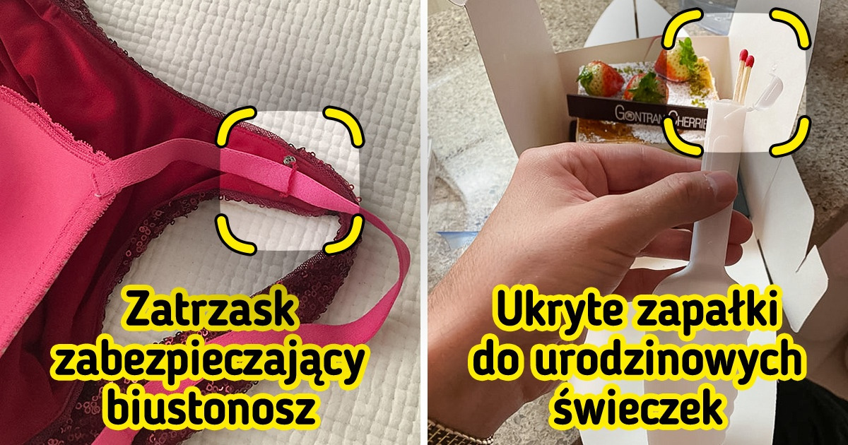 15 troskliwych projektantów, którzy ukryli małe niespodzianki dla użytkowników