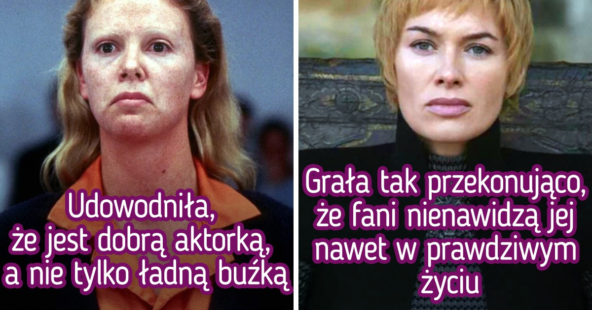 10 aktorek, które potrafią zagrać w dwóch zupełnie różnych rolach