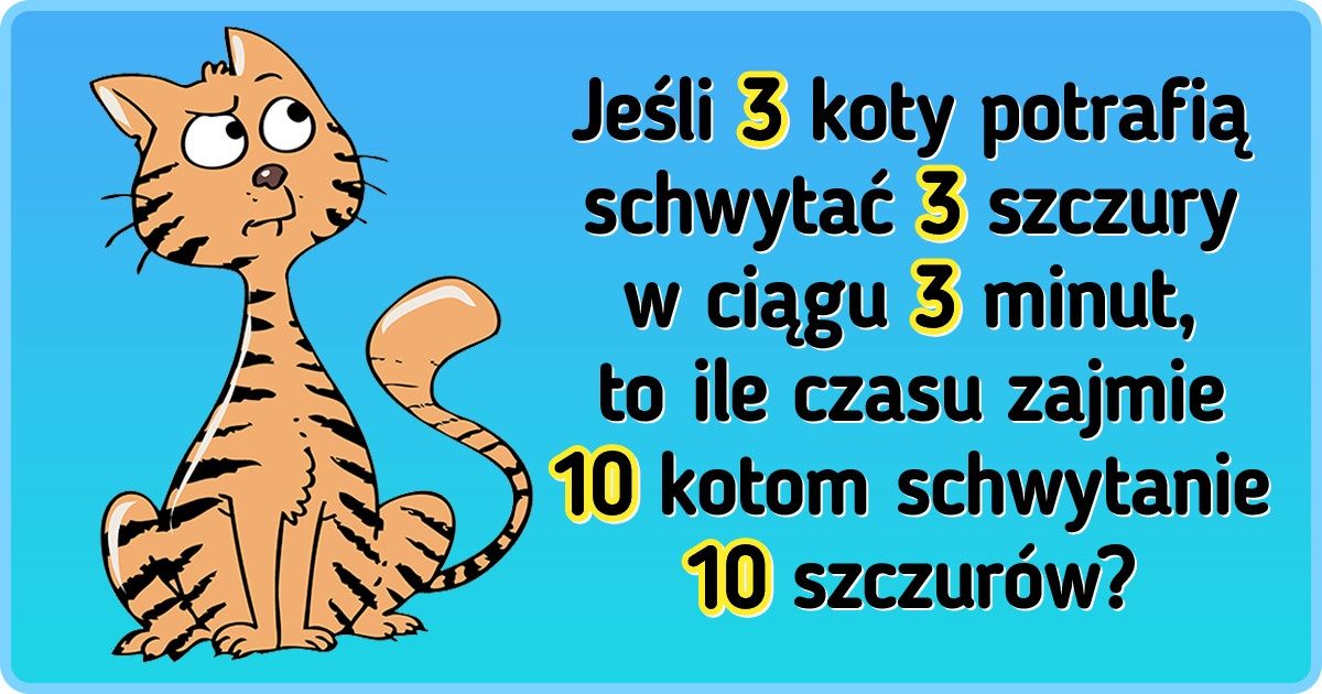 15 zagadek matematycznych, które zbiją cię z tropu
