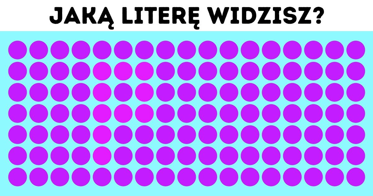 Wyzwanie: Znajdź ukrytą literę na 15 ilustracjach
