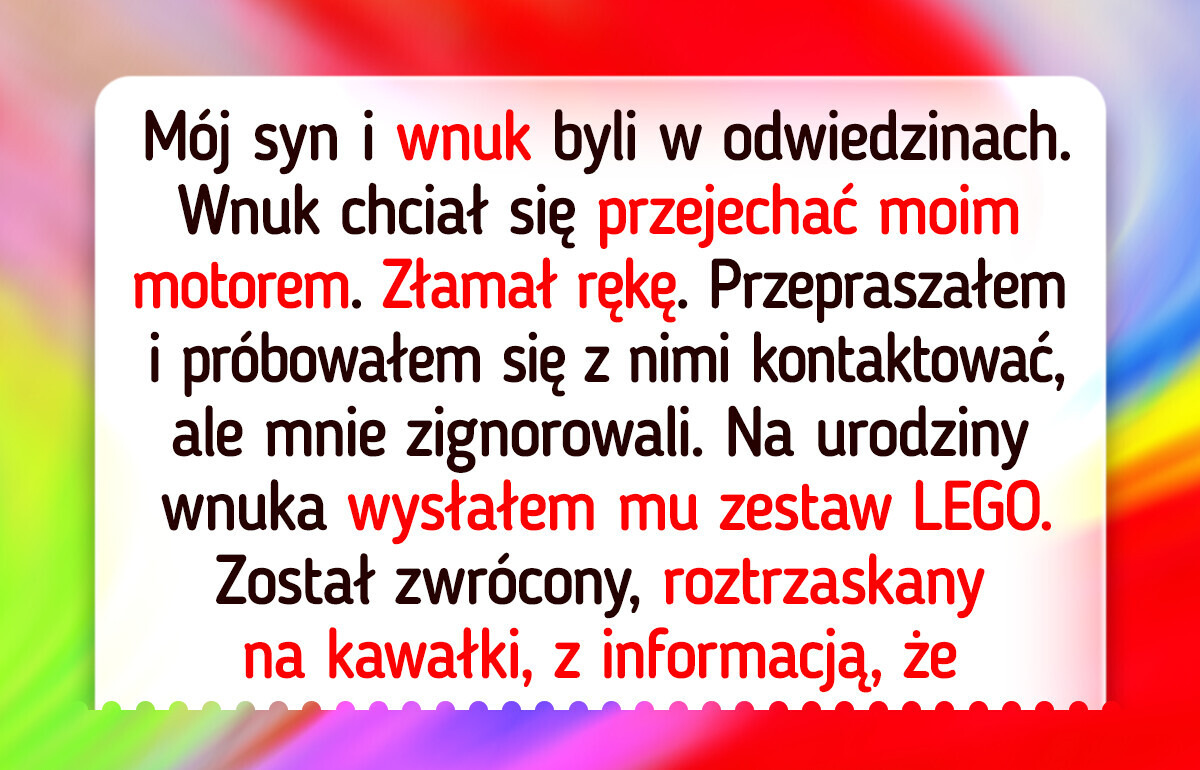 Wykreśliłem syna z testamentu — nie będę tolerował upokorzeń, na które nie zasługuję