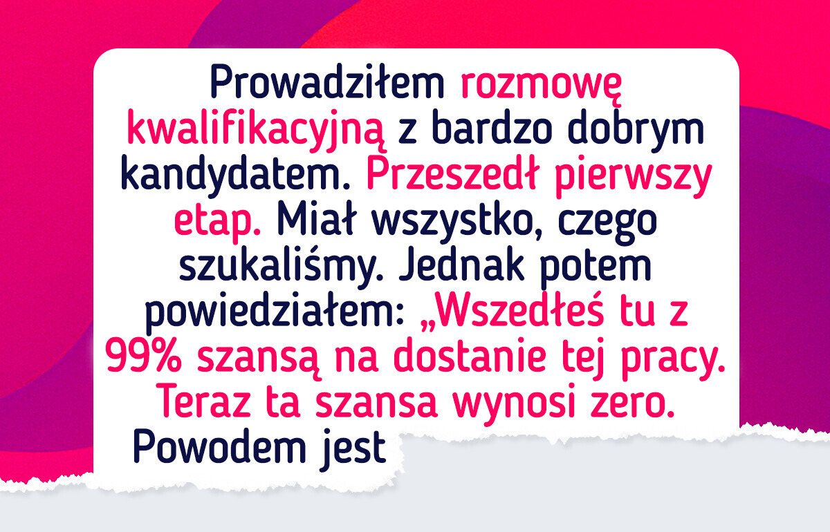 7 błędów, które mogą zniszczyć twoją rozmowę kwalifikacyjną w 10 sekund 7 błędów, które mogą zniszczyć twoją rozmowę kwalifikacyjną w 10 sekund