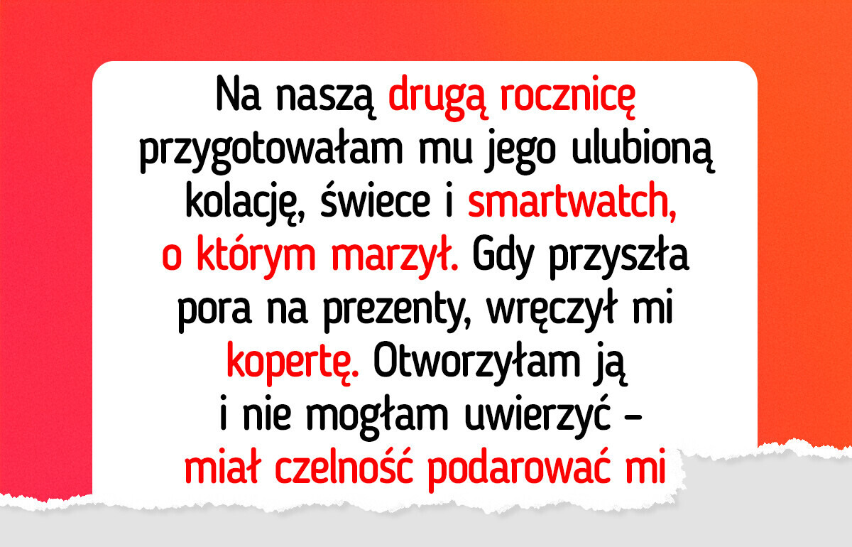 Zamiast obrazić się za jego prezent, zamieniłam naszą rocznicę w niezapomniany wieczór
