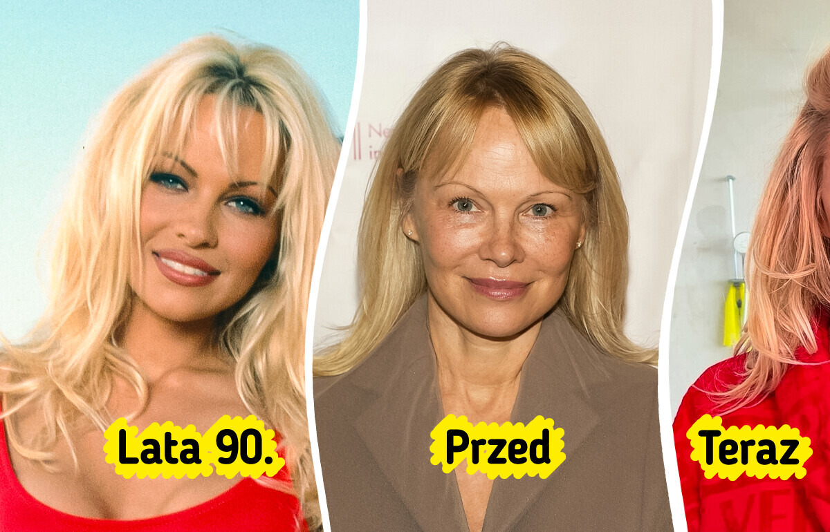 Pamela Anderson pokazała się w ikonicznym makijażu z lat 90. — reakcja fanów była jednomyślna