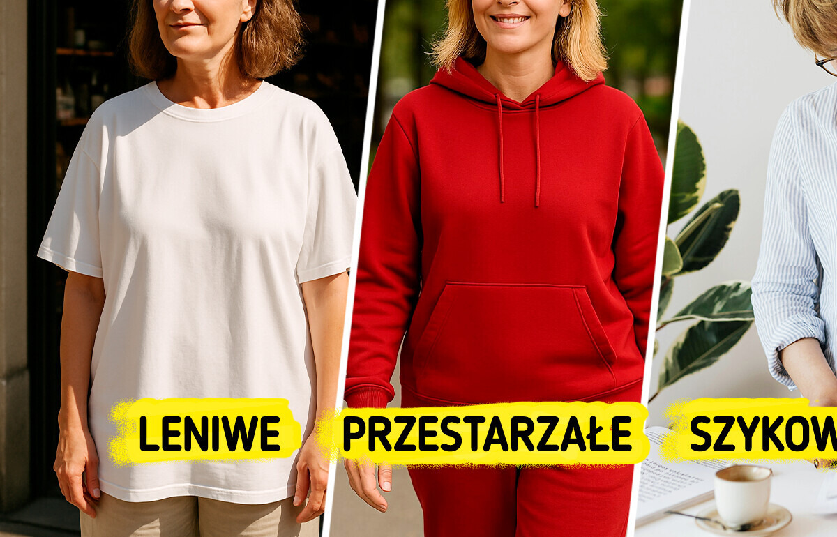 8 częstych modowych błędów, które mogą przypadkowo postarzeć