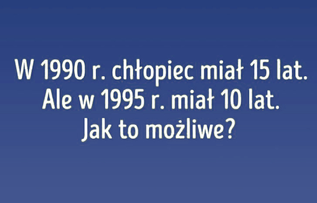 Szybki test inteligencji: 3 zagadki, które sprawdzą Twoje logiczne myślenie