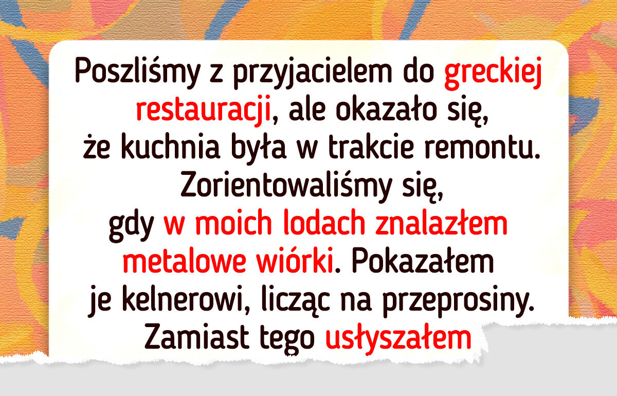 11 zaskakujących historii z restauracji, które zamieniły się w zabawne anegdoty 11 zaskakujących historii z restauracji, które zamieniły się w zabawne anegdoty