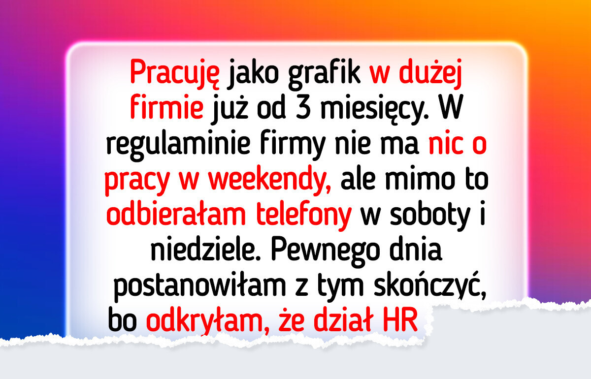 Weekendowe telefony służbowe? Nie, dzięki — HR ma przestarzałe zasady
