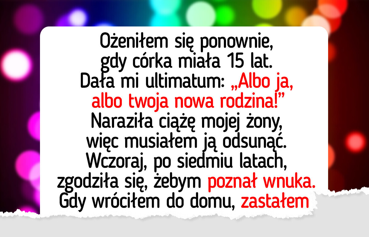 Musiałem wybrać między ciężarną żoną a córką Musiałem wybrać między ciężarną żoną a córką