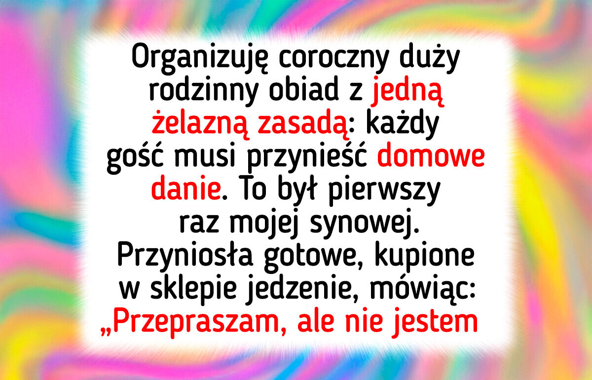 Synowa złamała reguły mojego domu i musiała za to słono zapłacić Synowa złamała reguły mojego domu i musiała za to słono zapłacić