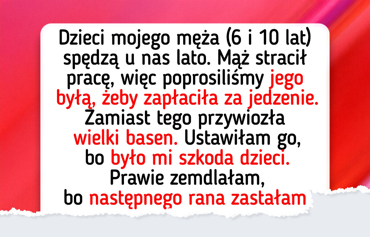 Pasierbowie zapłacą rachunek za wodę — nie prowadzę darmowego ośrodka wczasowego