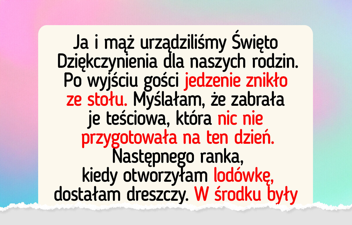 Odwołałam przyjęcie bożonarodzeniowe po tym, jak zachowała się moja teściowa Odwołałam przyjęcie bożonarodzeniowe po tym, jak zachowała się moja teściowa