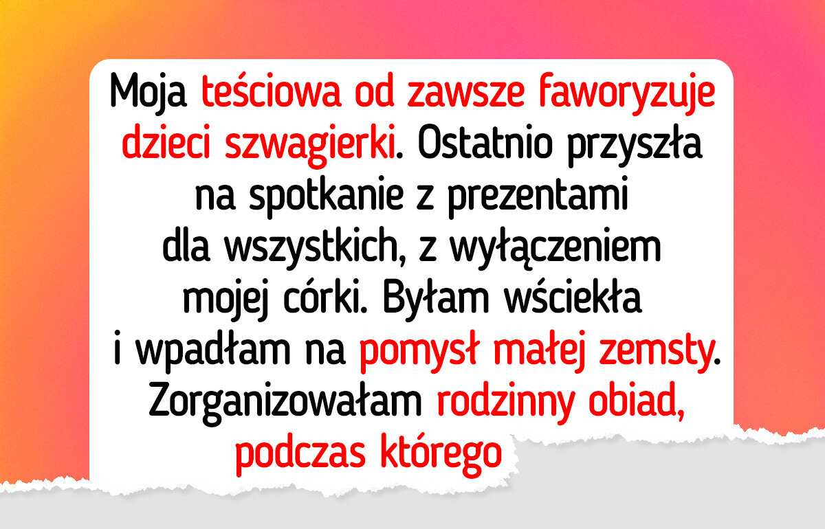 Nie mogłam już patrzeć, jak teściowa pomija moją córkę — postanowiłam działać Nie mogłam już patrzeć, jak teściowa pomija moją córkę — postanowiłam działać
