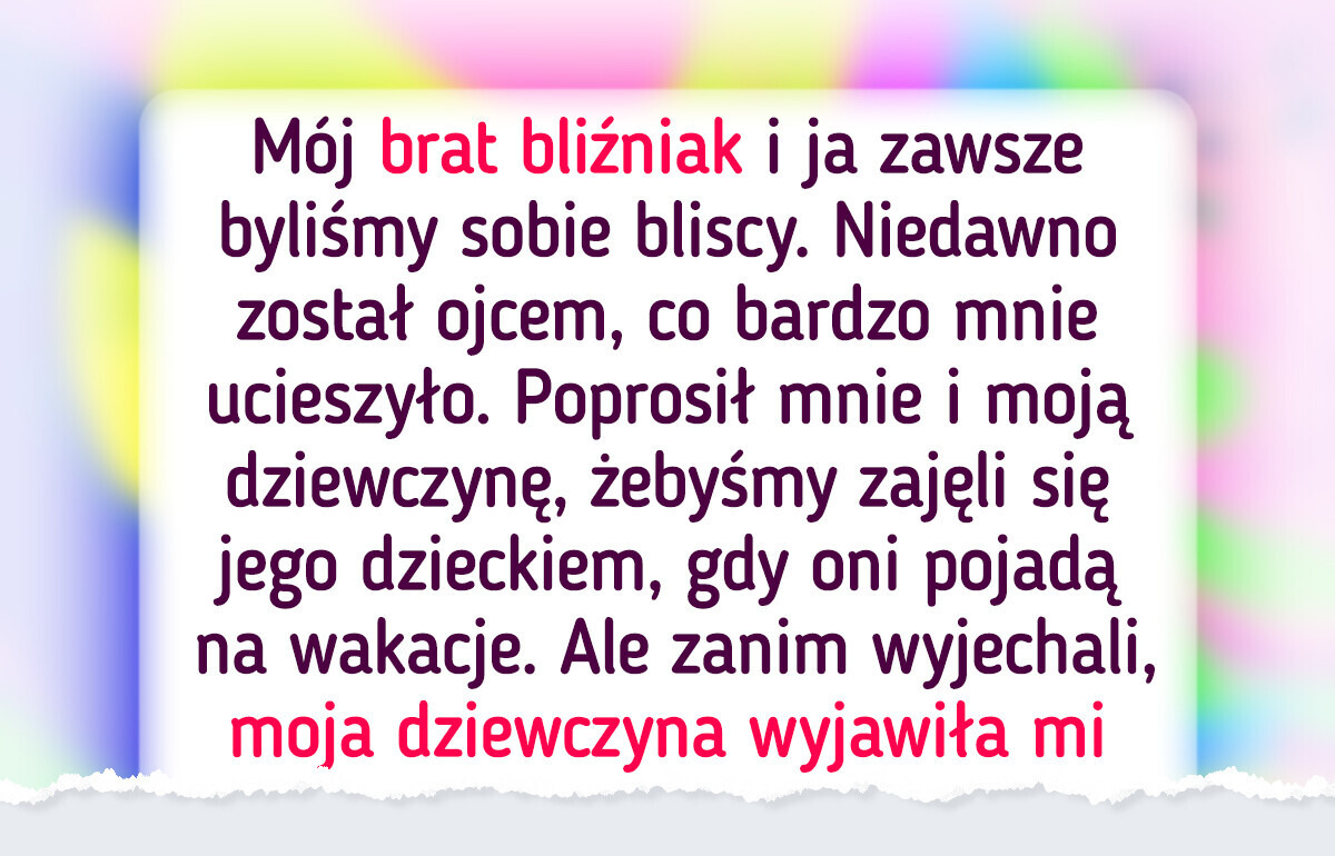 Po odkryciu szokującej tajemnicy nie chcę zajmować się dzieckiem mojego bliźniaka Po odkryciu szokującej tajemnicy nie chcę zajmować się dzieckiem mojego bliźniaka